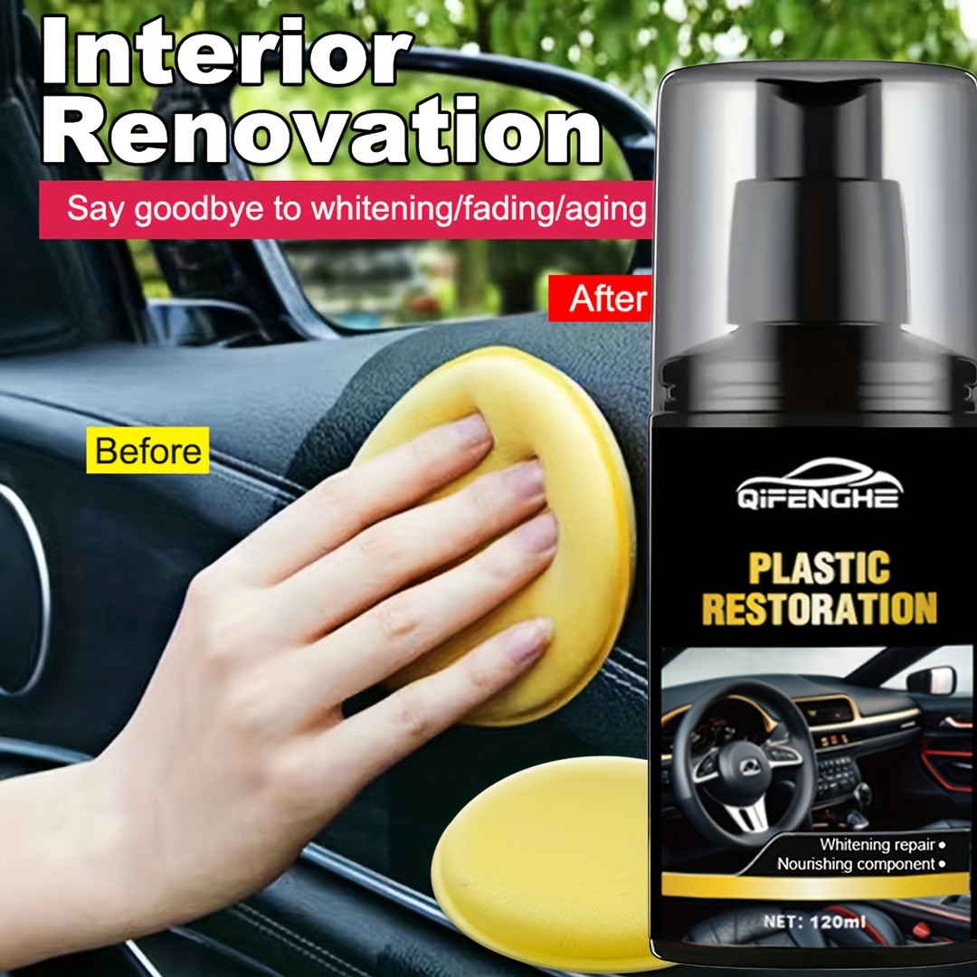Trim Restorer Plastic - Agent de réparation de plastique automobile,