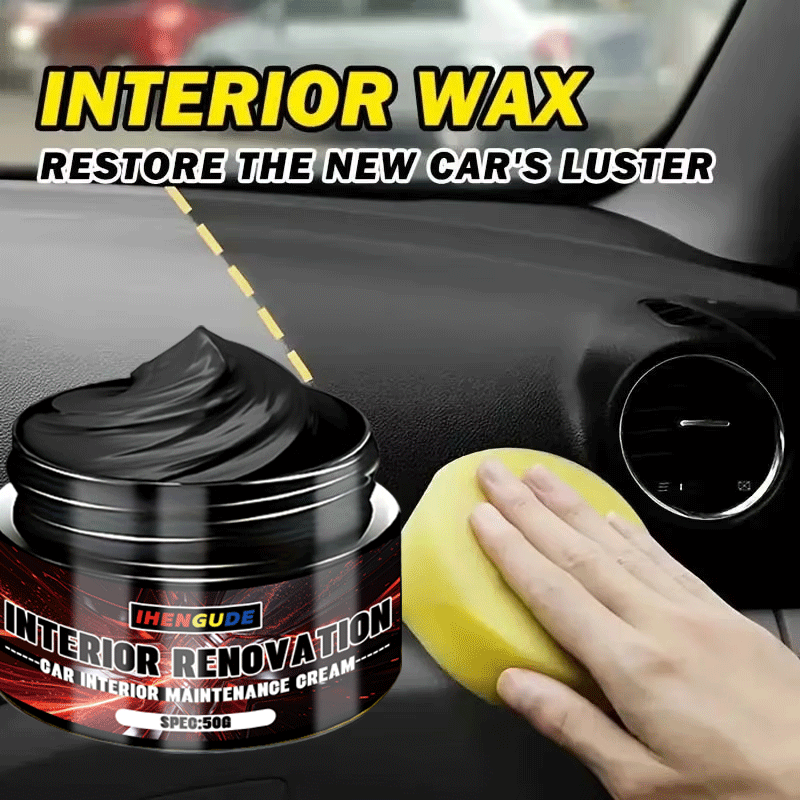 Trim Restorer Plastic - Crème d'entretien intérieur de voiture 50g