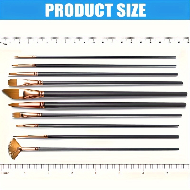 Ensemble de 12 pinceaux à pein - Detailing Brush Set avis et prix