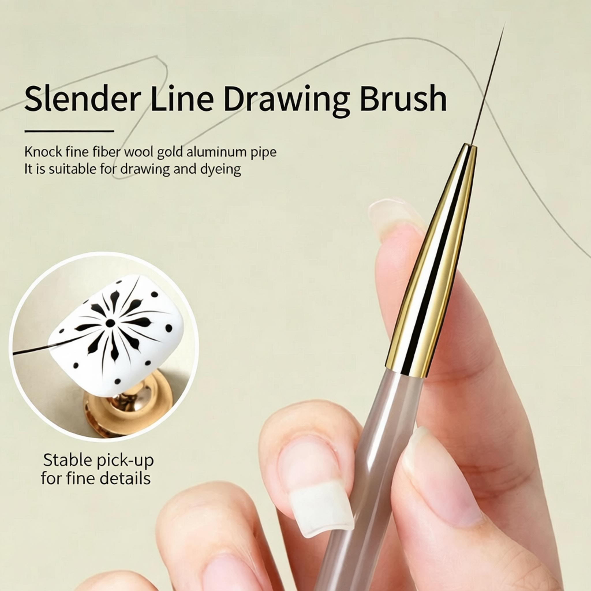 Lot de 1/2/5 pinceaux liner po - Detailing Brush Set avis et prix