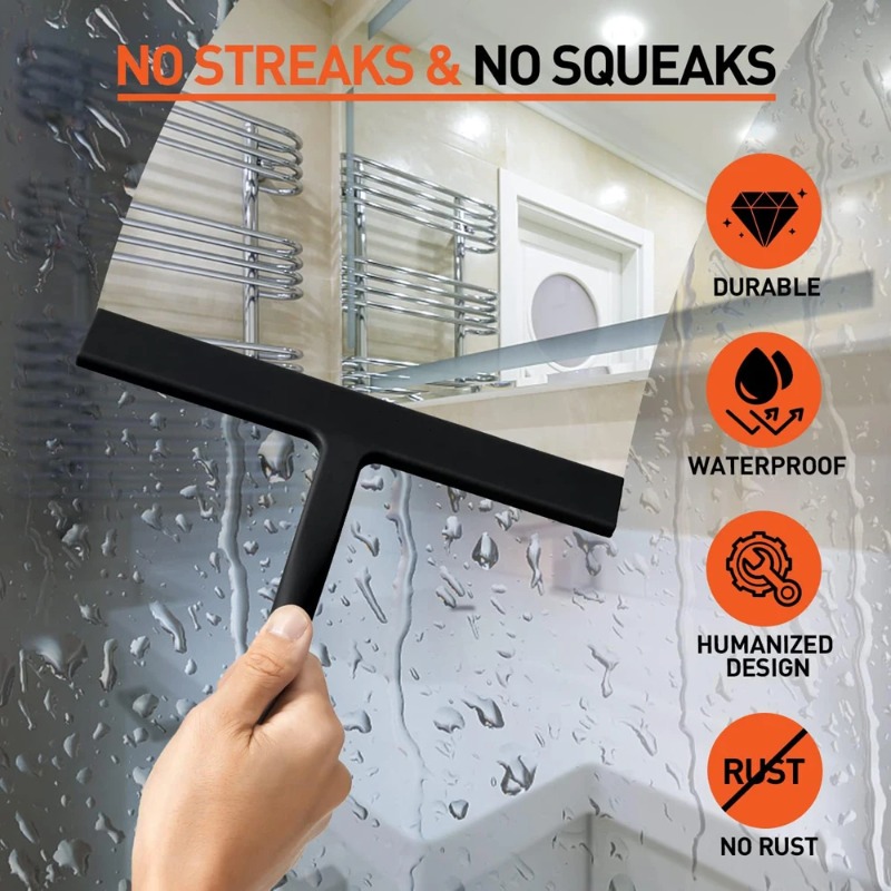 Ensemble de raclettes en silic - Glass Cleaner Streak avis et prix